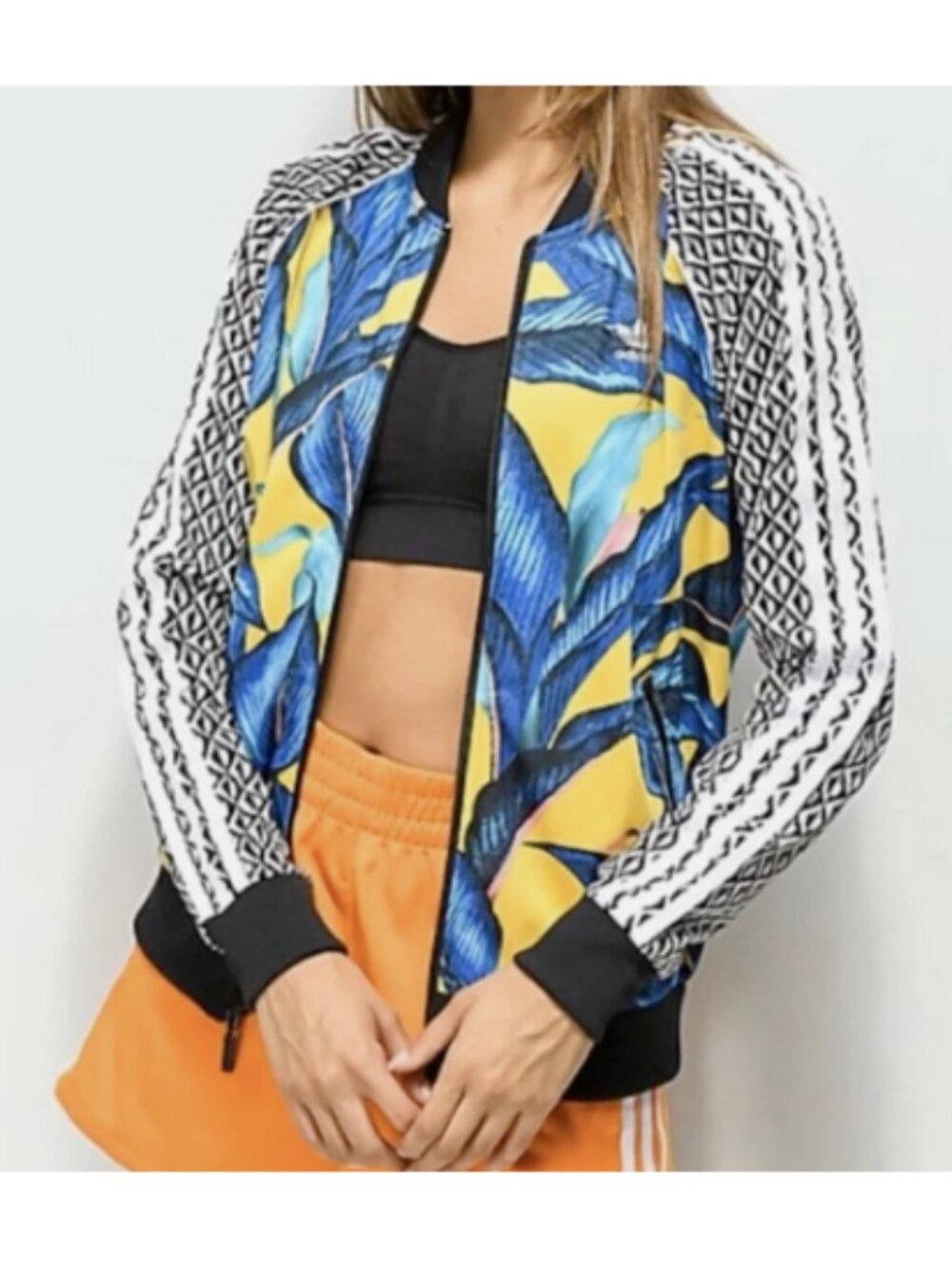 adidas x Farm Rio Palm Leaf Track Jacket